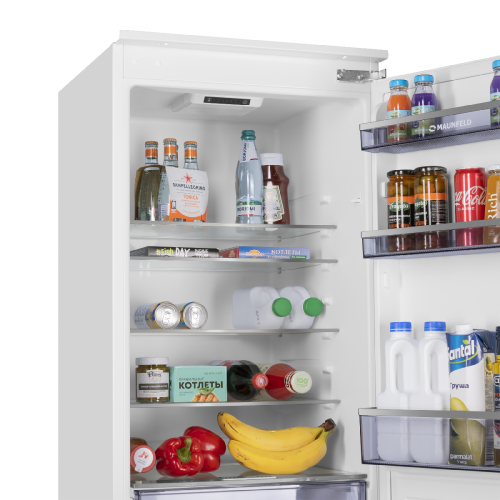 Холодильник-морозильник встраиваемый MAUNFELD MBF177SWGR фото 6