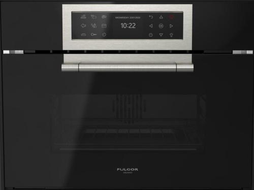 Комбинированный паровой шкаф Fulgor Milano FCLCSO 4510 TEM BK