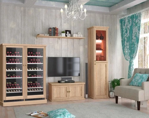 Винный шкаф Dometic C101G Double Wooden Beech фото 5