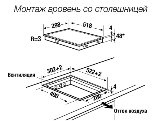 Индукционная варочная панель Kuppersbusch VKI 3850.0 SR фото 4