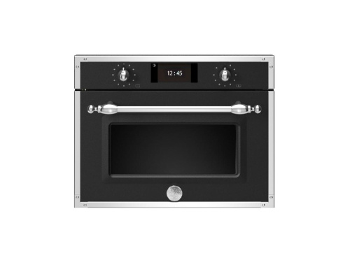 Компактный духовой шкаф Bertazzoni, комбинированный с пароваркой, 60x45 см, черный матовый Черный матовый фото 2