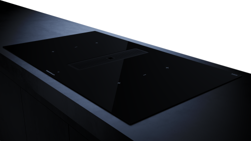 Индукционная варочная панель с вытяжкой KMI 9350.0 SR черный вельвет Куперсбуш / Kuppersbusch фото 3