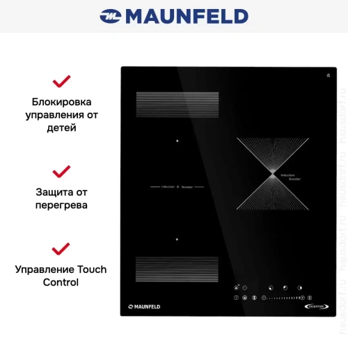Индукционная варочная панель Maunfeld CVI453SBBKD Inverter фото 9