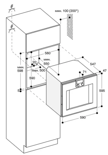 Духовой шкаф Gaggenau BO 470-101 фото 2