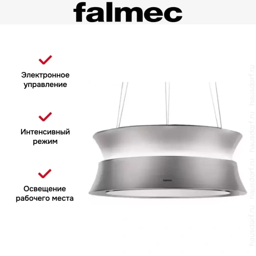 Вытяжка Falmec DAMA IS.60 Brushed Stainless Steel фото 3
