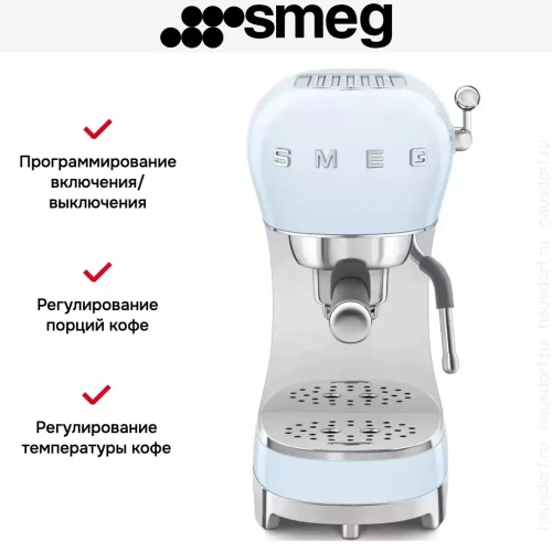 Кофемашина Smeg ECF02PBEU фото 10