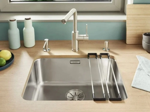 Мойка BLANCO SOLIS 400-U нержавеющая сталь фото 2