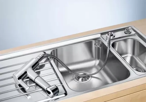 Смеситель Blanco Elipso-S-F II хром фото 4