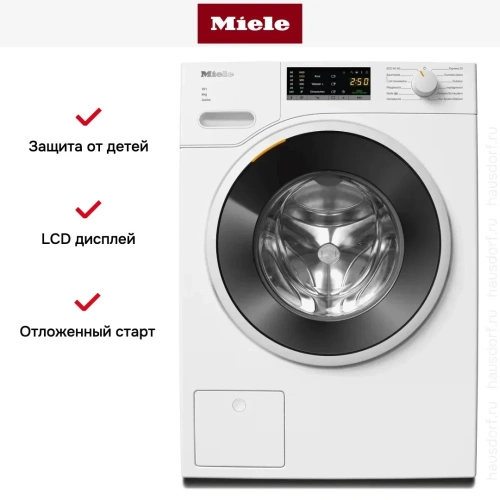 Стиральная машина Miele WWA120WCS White Edition фото 11