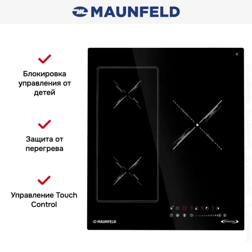 Индукционная варочная панель Maunfeld CVI453SBBKA Inverter фото 9