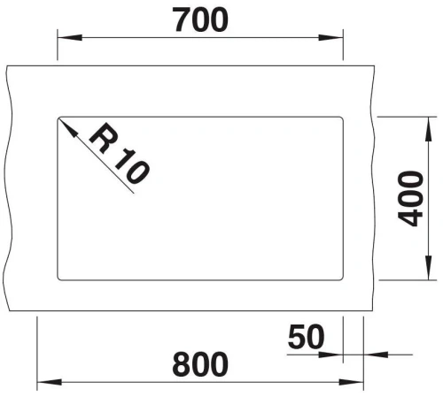 Мойка Blanco ROTAN 700-U Silgranit белый фото 4