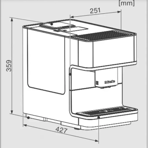 Кофемашина Miele CM 6160 OBSW фото 4