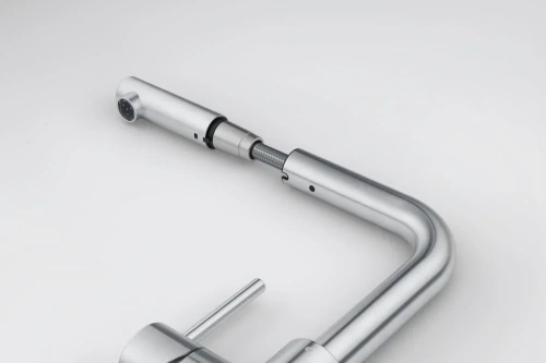 Смеситель Franke Smart Glenda выдвижной шланг нержавеющая сталь фото 2