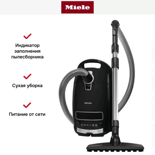 Пылесос Miele SGSF5 Complete C3 Parquet XL PowerLine черный фото 7