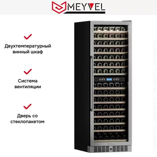 Винный шкаф Meyvel MV160-KST2 фото 7