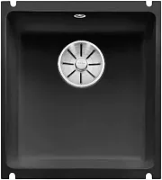 Мойка Blanco SUBLINE 375-U керамика отводная арматура InFino® черный