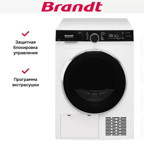 Сушильная машина Brandt WFB106QWE фото 5