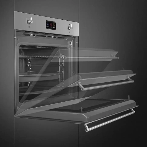 Духовой шкаф с паром Smeg SO6303APX фото 12