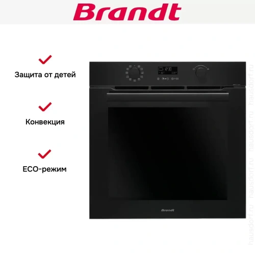 Встраиваемый духовой шкаф Brandt BOH3415A фото 6
