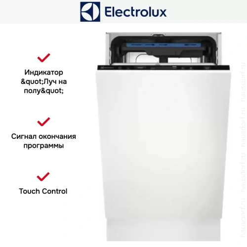Встраиваемая посудомоечная машина Electrolux EEQ43100L фото 10