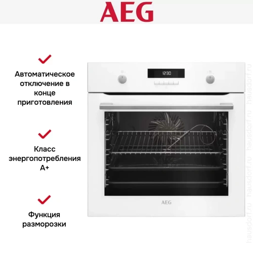 Духовой шкаф AEG BCR542350W фото 8