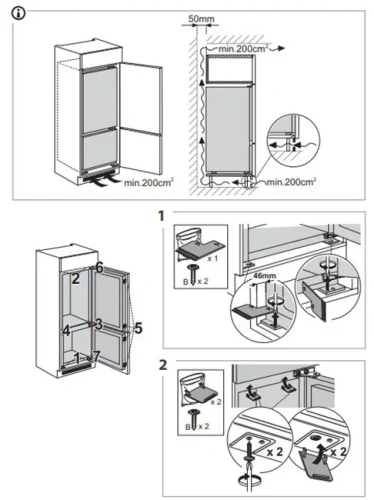 Встраиваемый холодильник Franke FCB 360 V NE D фото 4