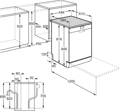 Посудомоечная машина Electrolux ESA63200SX фото 7