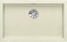 Мойка Blanco SUBLINE 700-U SILGRANIT отводная арматура InFino® жасмин