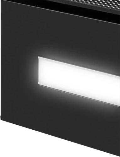 Кухонная вытяжка MAUNFELD Aurora 90 черный матовый фото 11