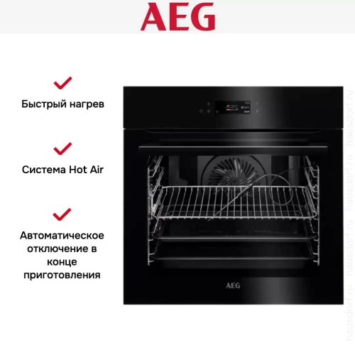 Духовой шкаф AEG BPE742380B фото 9