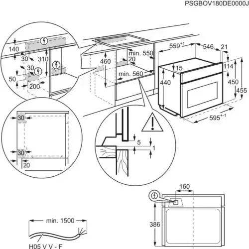 Духовой шкаф Electrolux KVLBE08X фото 9