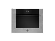 Компактный духовой шкаф Bertazzoni Modern, комбинированный с пароваркой, 60x45 см, цинк Цинк