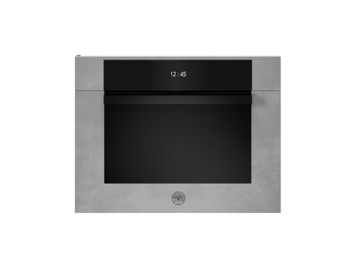 Компактный духовой шкаф Bertazzoni Modern, комбинированный с микроволновой печью, 60x45 см, цинк Цинк