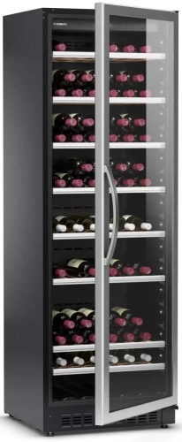 Винный шкаф Dometic C125G Double Wooden Wenge фото 4