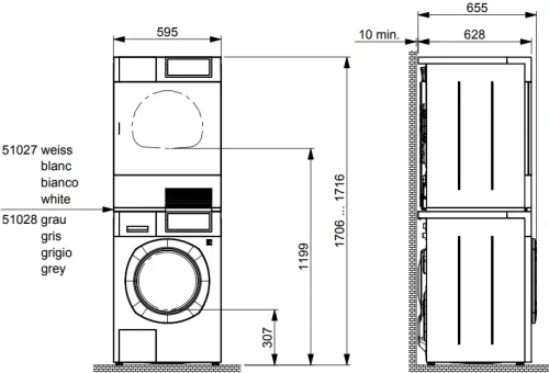 Сушильная машина Schulthess Spirit 620 White фото 4