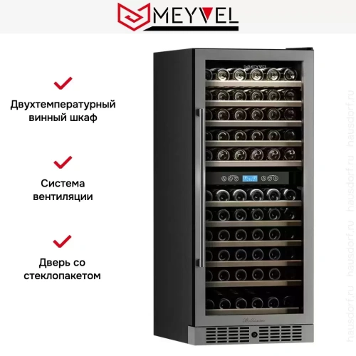 Винный шкаф Meyvel MV116-KST2 фото 7