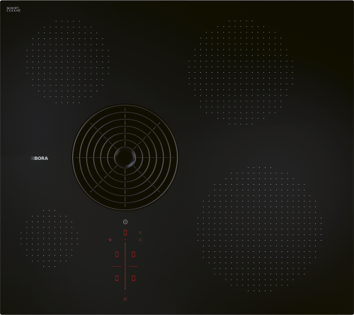 Индукционная варочная панель со встроенной вытяжкой BORA PURSA