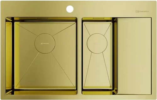 Мойка Omoikiri AKISAME 78-2 LG L new крыло справа