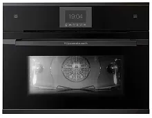 Компактный духовой шкаф с паром Kuppersbusch CBD 6550.0 S2 Black Chrome