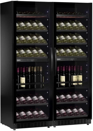 Винный шкаф Dometic E115FG VinoView Double Elegance