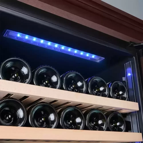 Винный шкаф Meyvel MV99PRO-KBT2 (Тёмный шоколад) фото 12