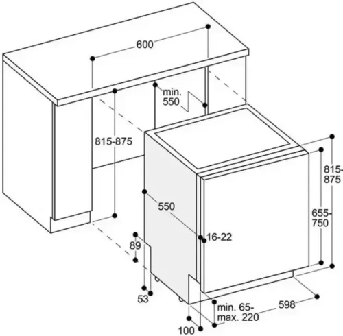 Встраиваемая посудомоечная машина Gaggenau DF 481-160 фото 3