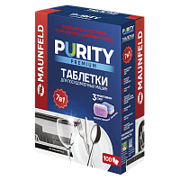 Таблетки для посудомоечных машин MAUNFELD Purity Premium all in 1 MDT100PP (100 шт. в упаковке)