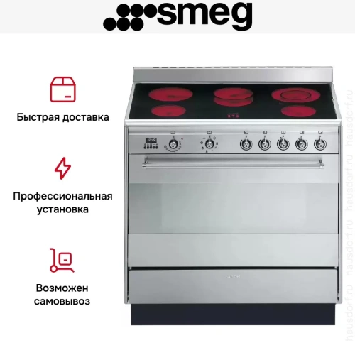 Варочный центр Smeg SUK91CMX9 фото 7