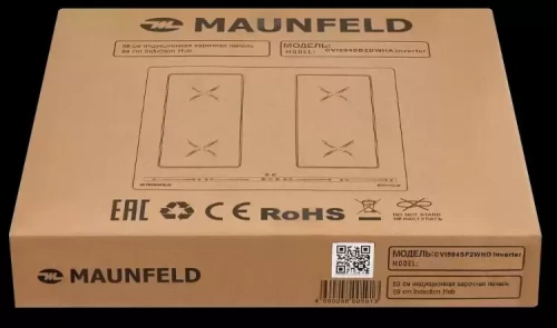 Индукционная варочная панель Maunfeld CVI594SB2WHA Inverter фото 7