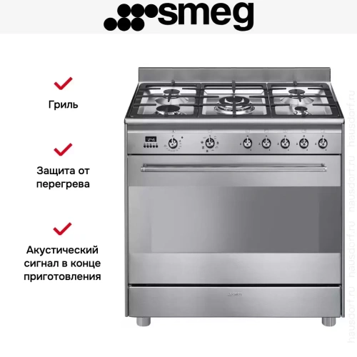 Варочный центр Smeg SUK91MFX9 фото 6