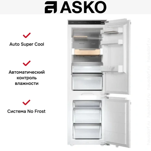 Встраиваемый комбинированный холодильник Asko RBC576DNC1 фото 6