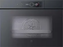 Встраиваемый паровой шкаф V-Zug CombiSteamer V6000 45 AutoDoor CS6T-23043 черное стекло