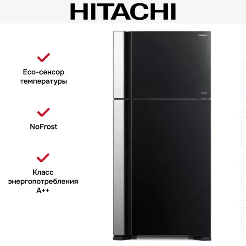 Холодильник Hitachi R-VG 660 PUC7-1 GBK фото 6
