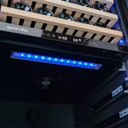 Винный шкаф Meyvel MV77PRO-KBT2 (Тёмный шоколад) фото 7